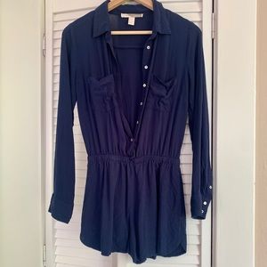 Long sleeve romper